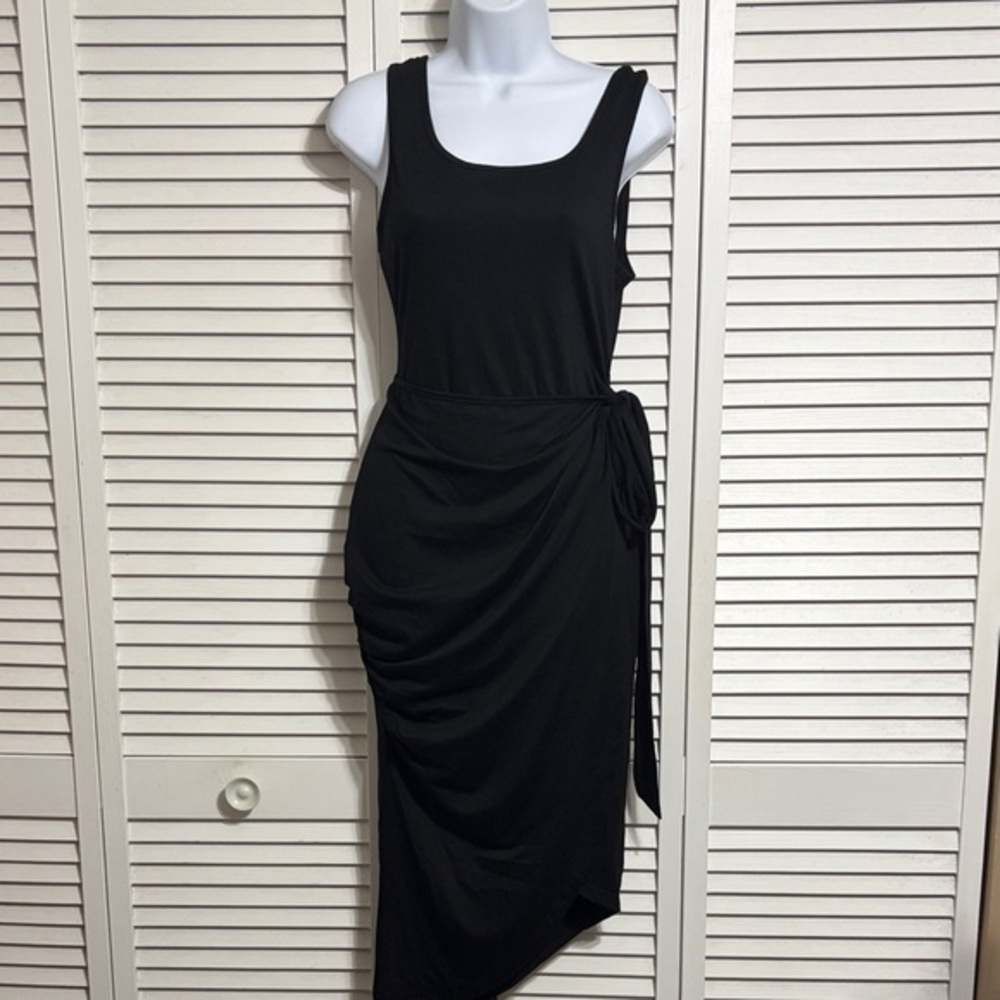 Cupshe Knotted Midi Wrap Dress!